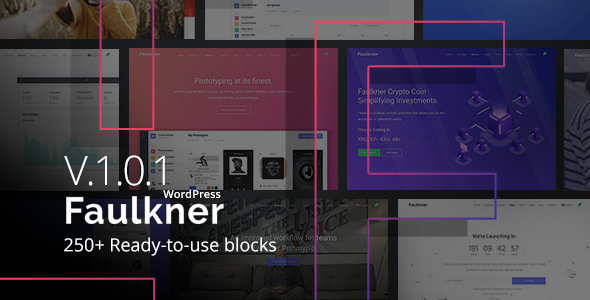 Faulkner v1.0.1 - Responsive Multiuse WordPress Theme