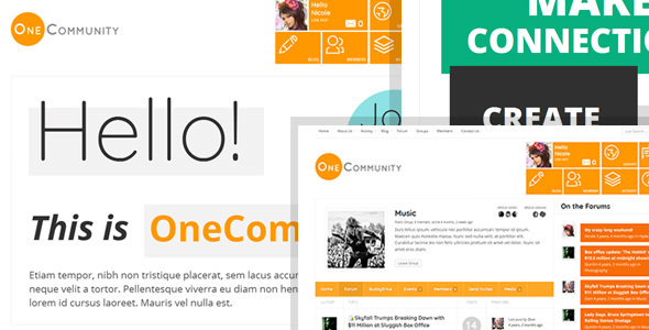 OneCommunity v2.2 - BuddyPress Community LMS Theme