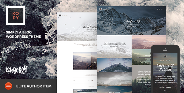Download Kopy WP v1.9 – Simply a Blog WordPress Theme | Free Nulled Scripts
