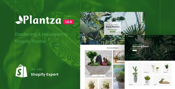 Plantza v1.0 - Gardening & Houseplants Shopify Theme