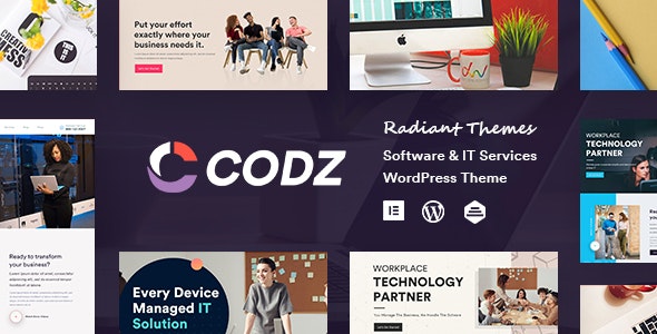 Codz v1.0.4 - Software & IT Services Theme