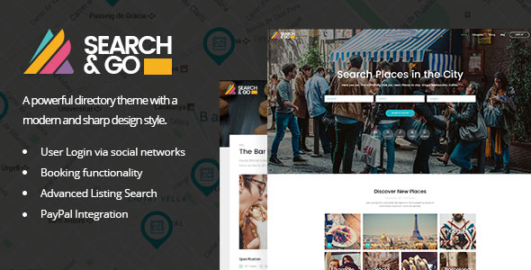 Search & Go v2.3.2 - Modern & Smart Directory Theme