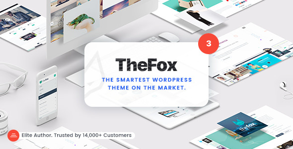 TheFox v3.9.8.9 - Responsive Multi-Purpose WordPress Theme