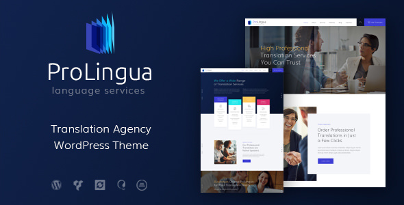 ProLingua v1.1.1 - Translation Services WordPress Theme