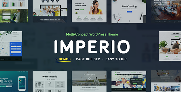 Imperio v1.9 - Business, E-Commerce, Portfolio & Photography