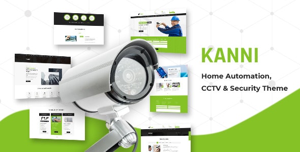 Kanni v2.2 - Home Automation, CCTV Security Theme