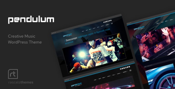 Pendulum v3.0.5 - Beat Producers, DJs & Events Theme for WordPress