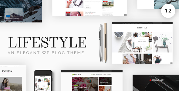 Lifestyle v1.1.5 - Responsive WordPress Blog Theme