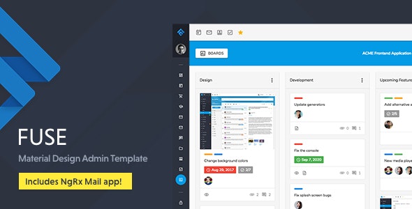 Download Fuse v10.0.0 – Angular 10+ Material Design Admin Template | Free Nulled Scripts