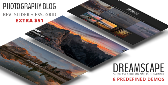 Dreamscape v1.2 - A Responsive Photography Blog Theme