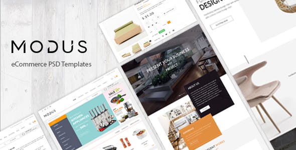 Modus v1.0 - eCommerce PSD Template