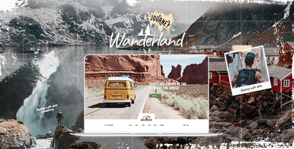 Wanderland v1.2 - Travel Blog