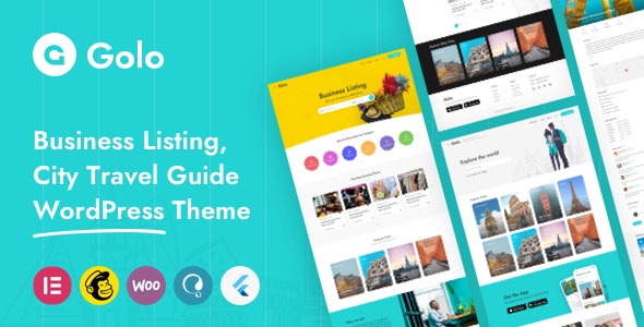 Golo v1.3.6 - City Guide WordPress Theme