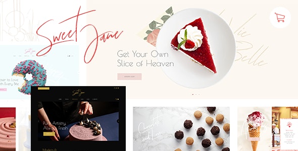 Sweet Jane v1.2 - Delightful Cake Shop Theme