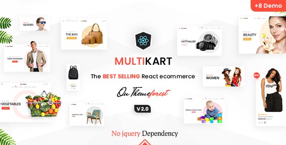 Multikart v3.2.1 - React eCommerce Template