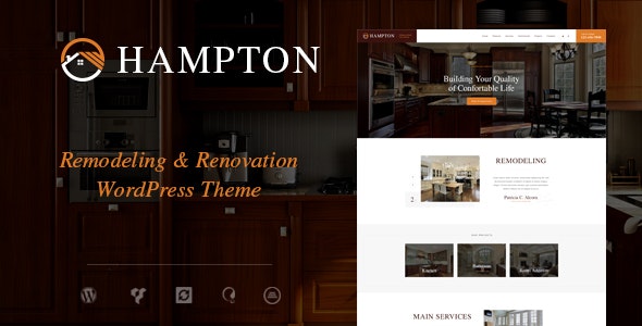 Hampton v1.1.6 - Home Design and House Renovation WordPress Theme