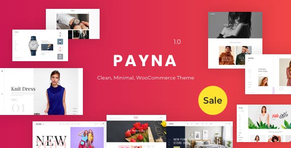 Payna v1.0.3 - Clean, Minimal WooCommerce Theme