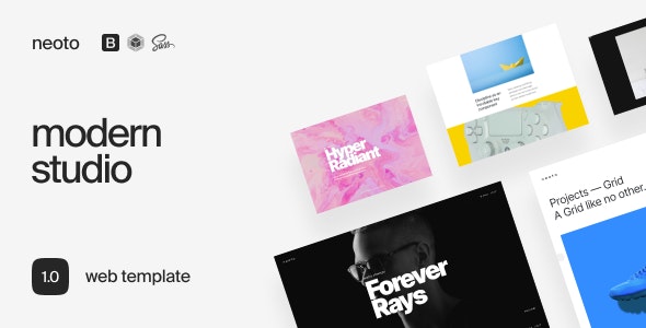 Neoto v1.0.1 - Creative Studio Portfolio Template