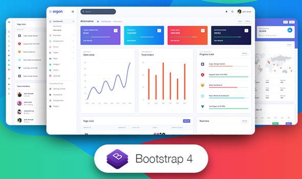 Argon Dashboard PRO v1.1.1 - Premium Bootstrap 4 Admin Template