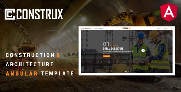 Download Construx v1.0 – Construction & Building Angular Template | Free Nulled Scripts