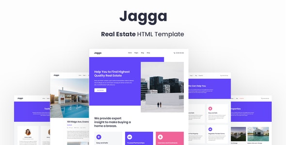 Jagga v1.0 - Real Estate HTML Template