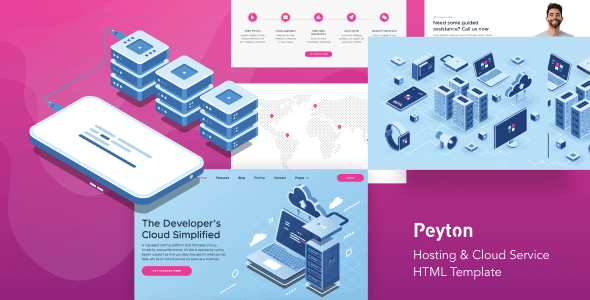 Peyton v1.0 - Hosting & Cloud Service HTML Template