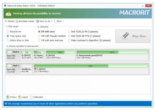 Download Macrorit Data Wiper 8.5.0 Portable