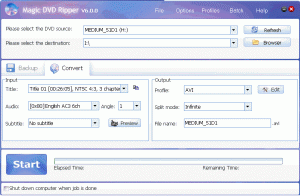 Magic DVD Ripper 10.0.1 + key