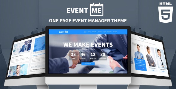 EventMe v1.1 - Responsive Conference Landing Page