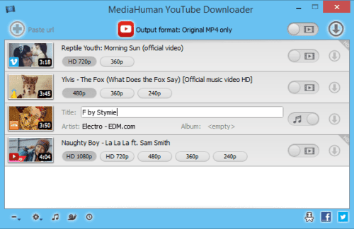 Download MediaHuman YouTube Downloader 3.9.17 (1410) Repack & Portable