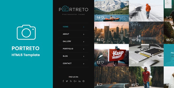 Portreto v1.0 - Photography & Portfolio HTML5 Template