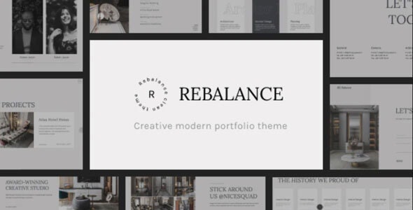 Rebalance v1.0 - Architect Portfolio HTML5 Template