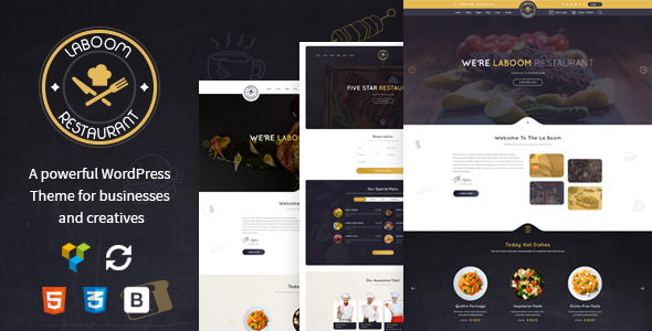 La Boom v2.2 - Food & Restaurant Bistro Theme