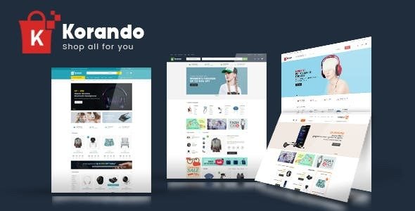 Korando v1.1.5 - Multipurpose Theme for WooCommerce