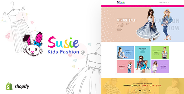 Susie v1.1 - Kids Fashion Sectioned Shopify Theme