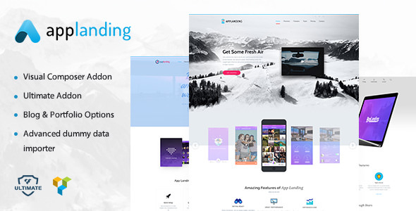 App Promotion v1.2 - One Page App Promotion Theme
