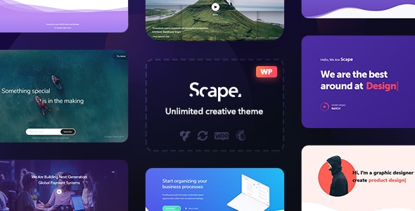 Scape v1.4.13 - Multipurpose WordPress theme