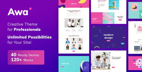 AWA v1.3.3 - Portfolio WordPress Portfolio & Agency