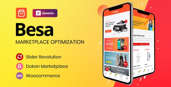 Besa v1.0.9 - Elementor Marketplace WooCommerce Theme