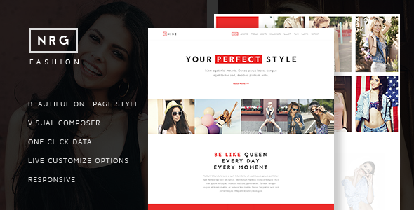 Download NRG Fashion v1.2.1 – Model Agency One Page Beauty Theme | Free Nulled Scripts