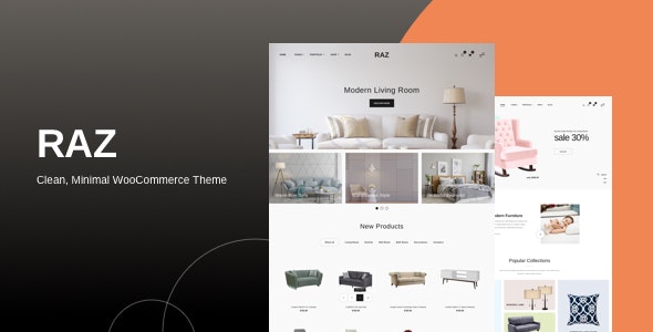 Raz v1.0.2 - Clean, Minimal WooCommerce Theme