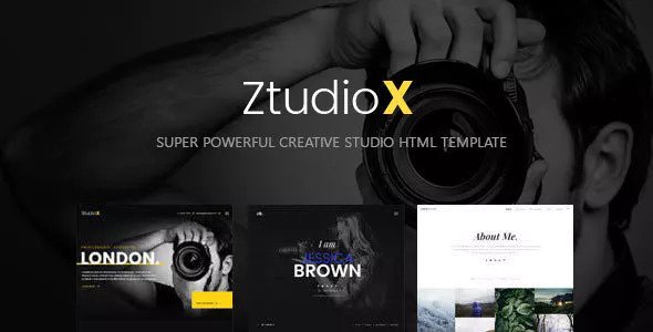 Download Ztudio X – Creative Studio Photography HTML Template | Free Nulled Scripts