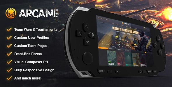 Arcane v2.6.5 - The Gaming Community Theme