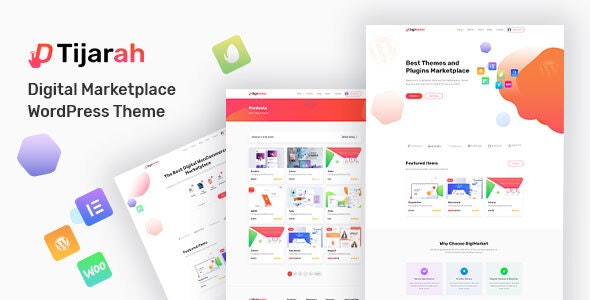 Tijarah v1.2.3 - Digital Marketplace WooCommerce Theme