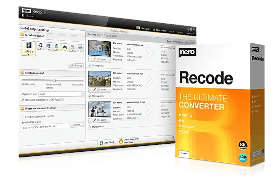 Download Nero Recode 23.0.1001 Portable