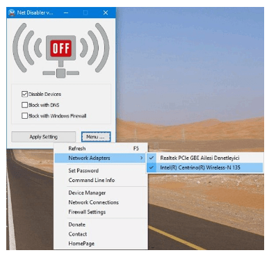 Download Net Disabler 1.1 [Latest]
