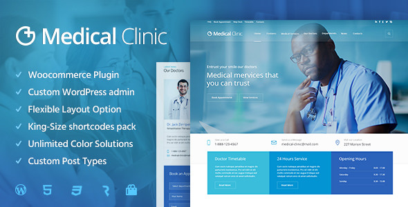 Medical Clinic v1.1.6 - Health & Doctor Medical Theme