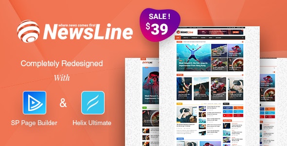 Newsline v3.1 - Responsive Magazine Joomla Template