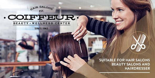 Coiffeur v4.1 - Hair Salon WordPress Theme