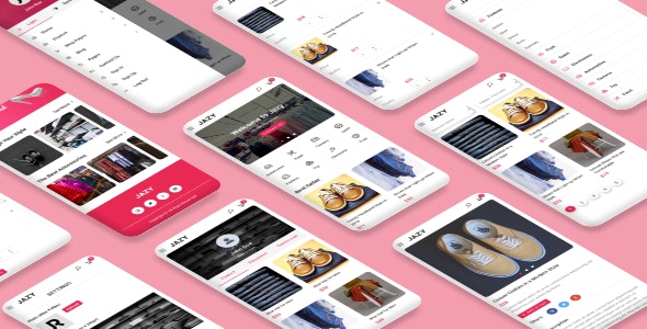Jazy v1.0 - eCommerce Mobile Template
